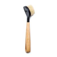 Lodge Kitchen Gear Wood Cast Iron Scrubber Brush (Natural)