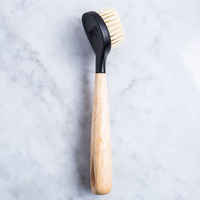 Lodge Kitchen Gear Wood Cast Iron Scrubber Brush (Natural)