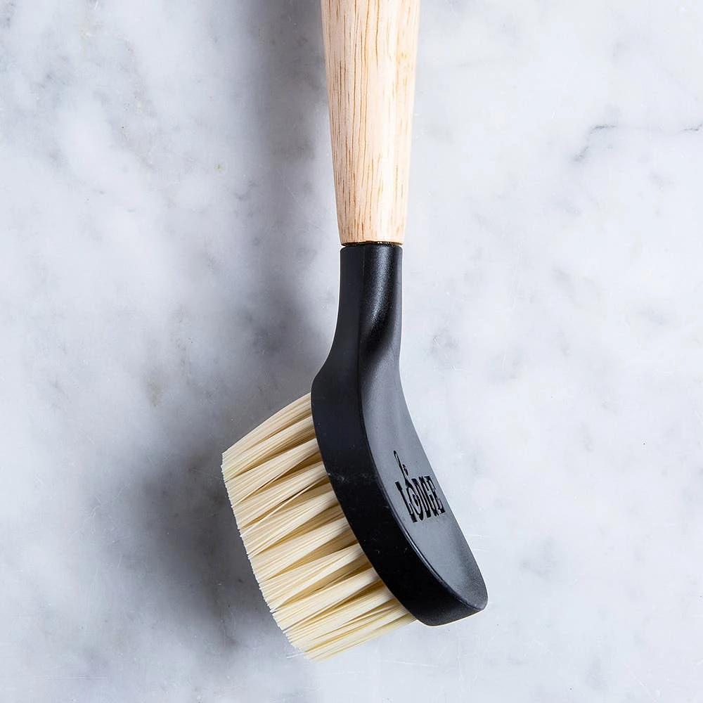Lodge Kitchen Gear Wood Cast Iron Scrubber Brush (Natural)