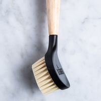 Lodge Kitchen Gear Wood Cast Iron Scrubber Brush (Natural)