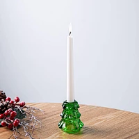 KSP Christmas Flare 'Tree' Taper Candle Holder 7.3x7.5cm