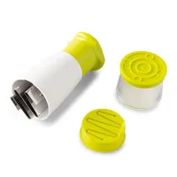 KSP Chef's Mate Mini Rotating Food Chopper (White/Green)