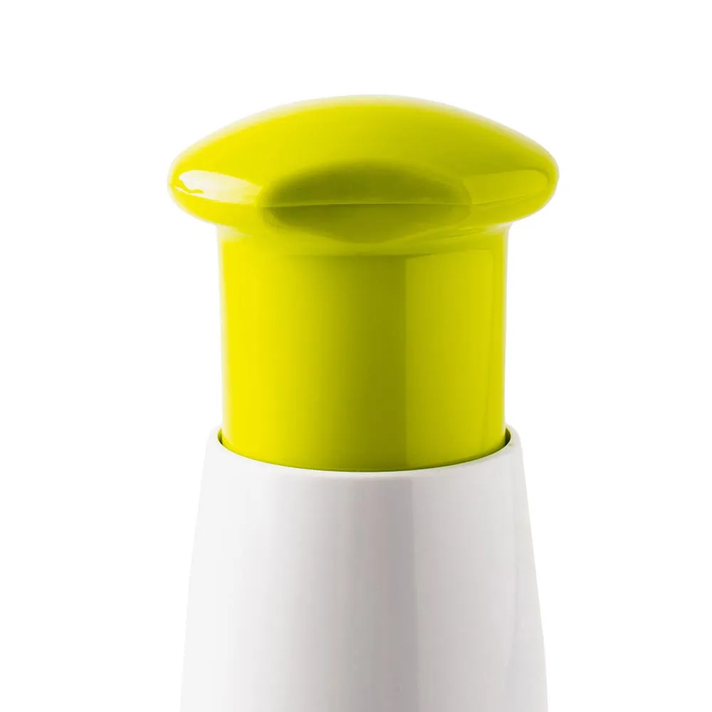 KSP Chef's Mate Mini Rotating Food Chopper (White/Green)