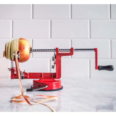 KSP Delicious Apple Peeler-Slicer (Red)