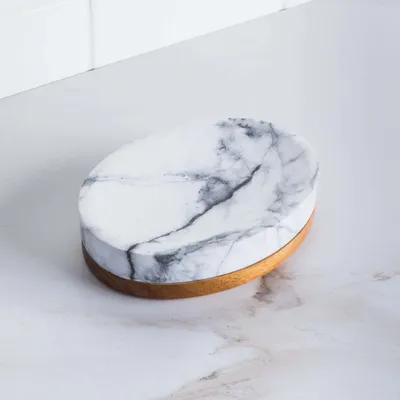 Harman Wysteria Ceramic Soap Dish (White)