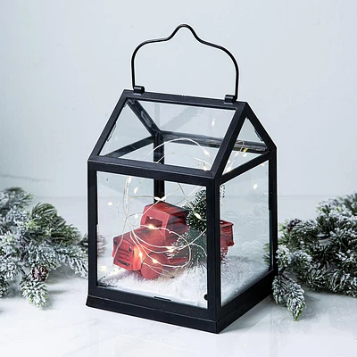 KSP Christmas Glow 'Red Truck' LED Lantern (Black)