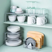 KSP Mesh Corner Shelf 2-Tier (Silver) 23 x 23 x 21.5 cm
