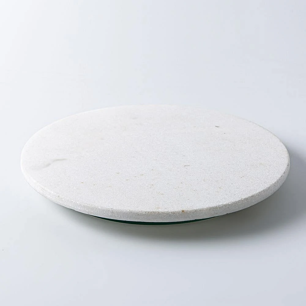 KSP Marble Turntable 30cm Dia. x 2.5cm (White/Grey)