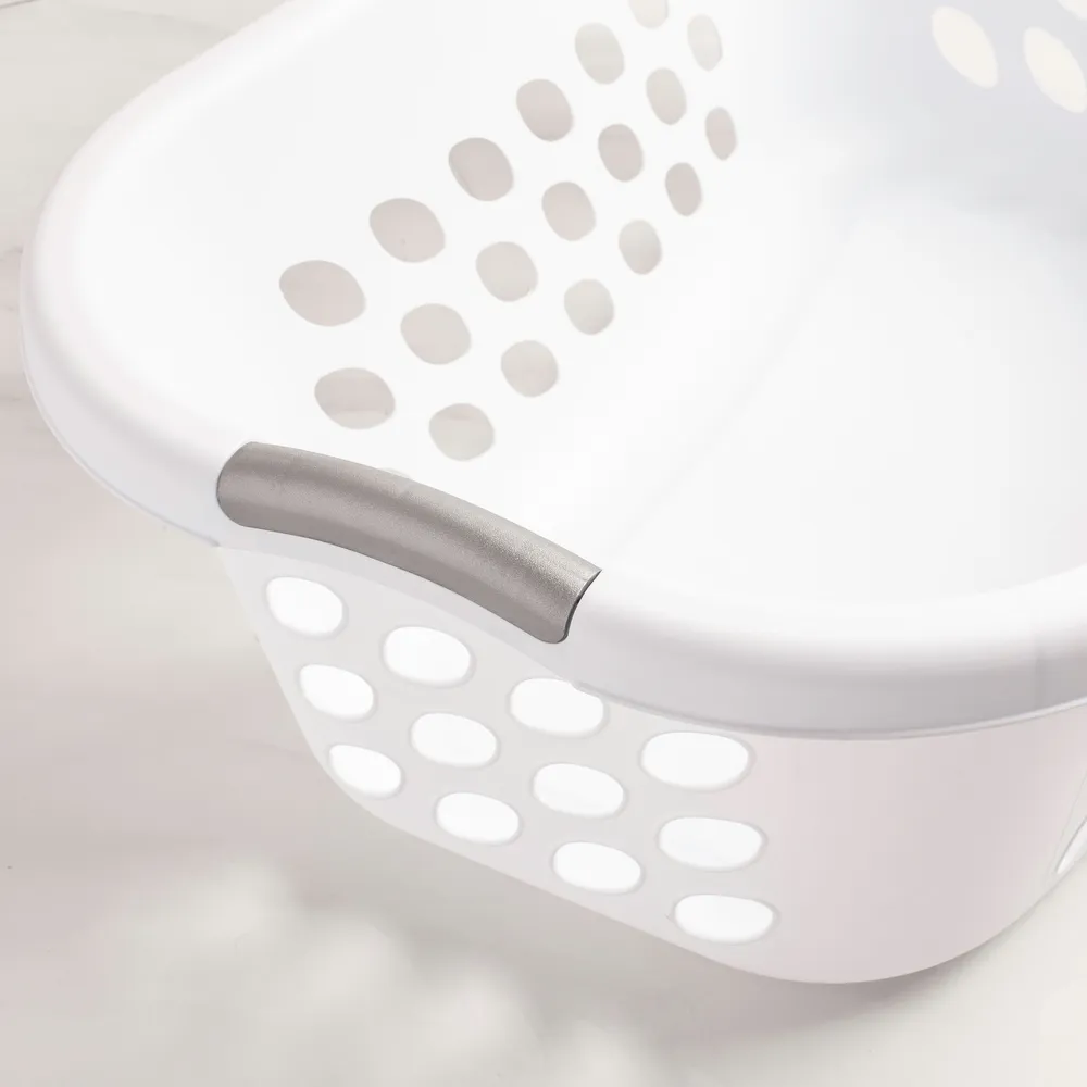 Sterilite Bushel Ultra Plastic Laundry Basket 1.25 bushel (White)