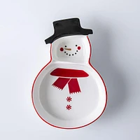 KSP Christmas Tradition 'Snowman' Ceramic Bowl