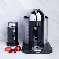 Nespresso VertuoLine Espresso Maker with Milk Frother (Chrome)