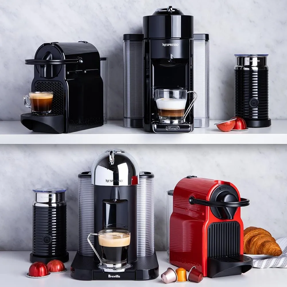 Nespresso Inissia Espresso Maker (Red)