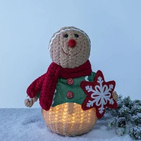 KSP Christmas Gingerbread 'Boy' LED Fabric Figurine 9.5"