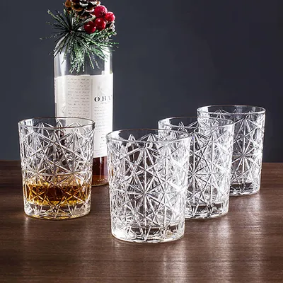 Bormioli Rocco Italian Table Stories Lounge D.O.F. Glass - Set of 4