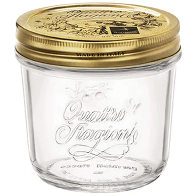 Bormioli Rocco Quattro Stagioni Wide Mouth Jar (Clear)