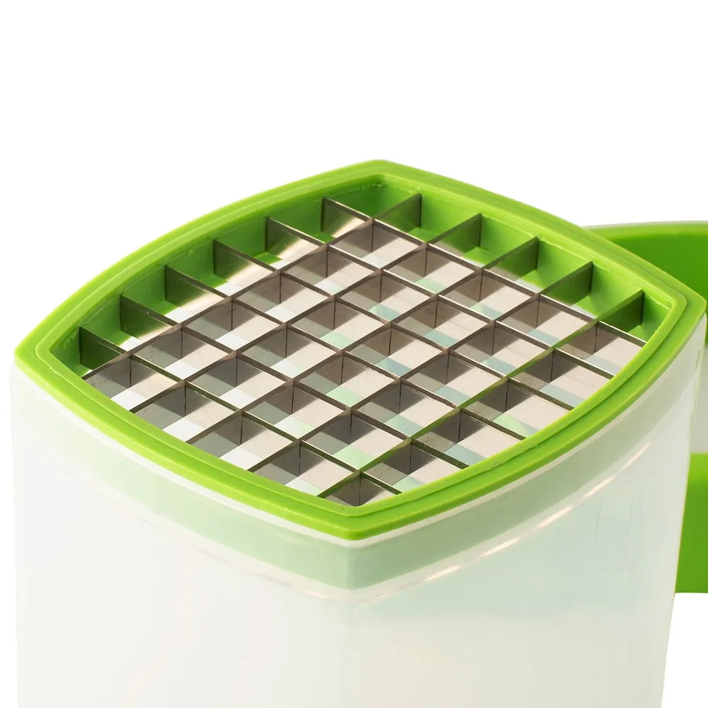 Starfrit Easy Fries French Fry Cutter (Clear/Green)