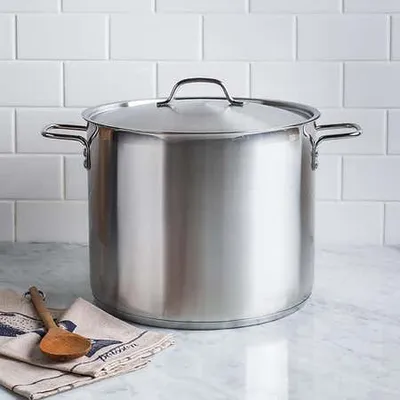 Strauss Pro 21L Stock Pot (Stainless Steel)