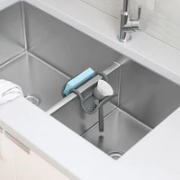 Umbra Sling 'Double' Flexible Sink Caddy - Charcoal