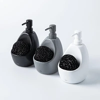 Umbra Joey Ceramic Soap Pump with Scrubber