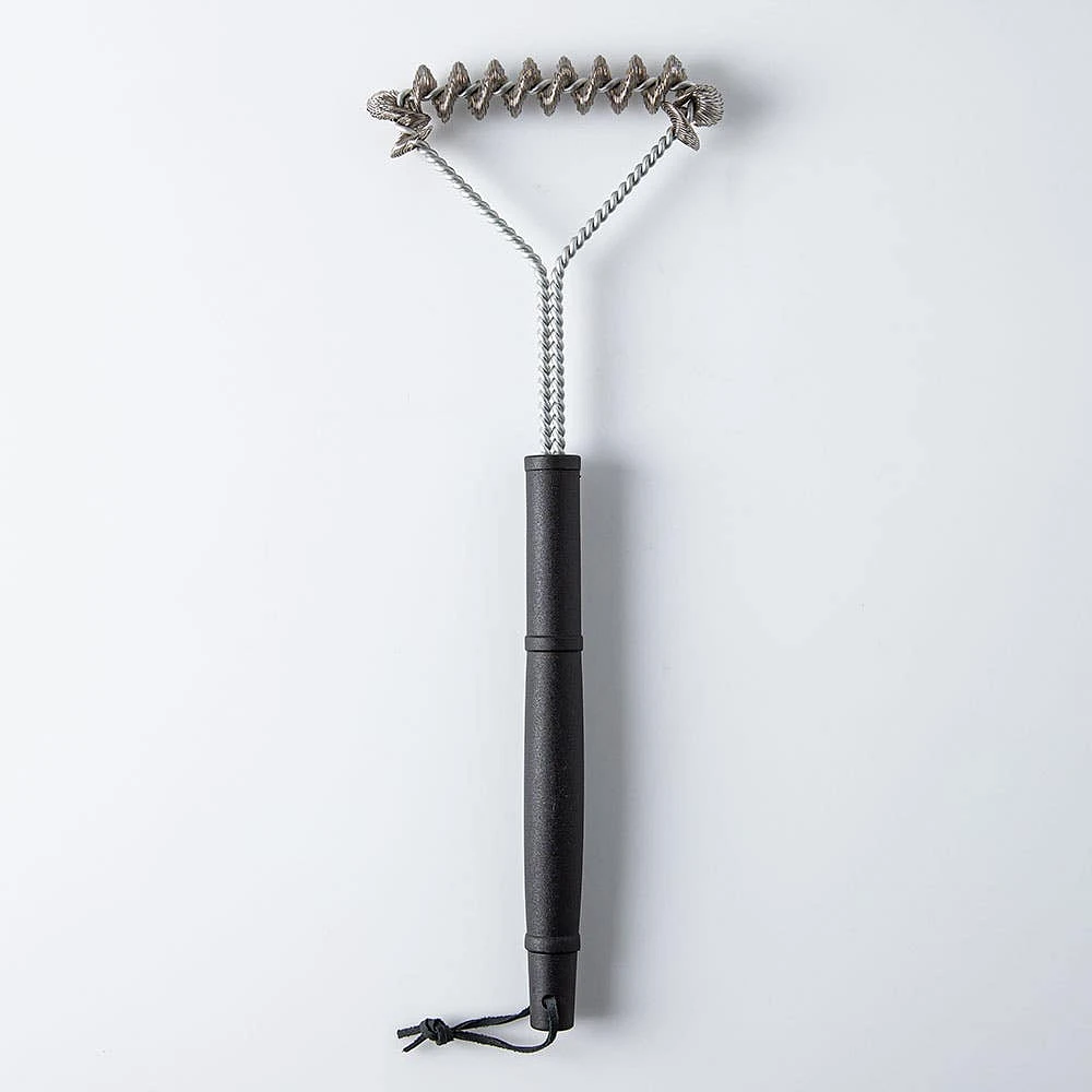 KSP Epicure Bbq Cleaning Brush Spiral Mesh (Black/Stainless Steel)