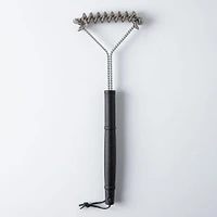 KSP Epicure Bbq Cleaning Brush Spiral Mesh (Black/Stainless Steel)