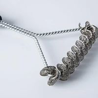 KSP Epicure Bbq Cleaning Brush Spiral Mesh (Black/Stainless Steel)