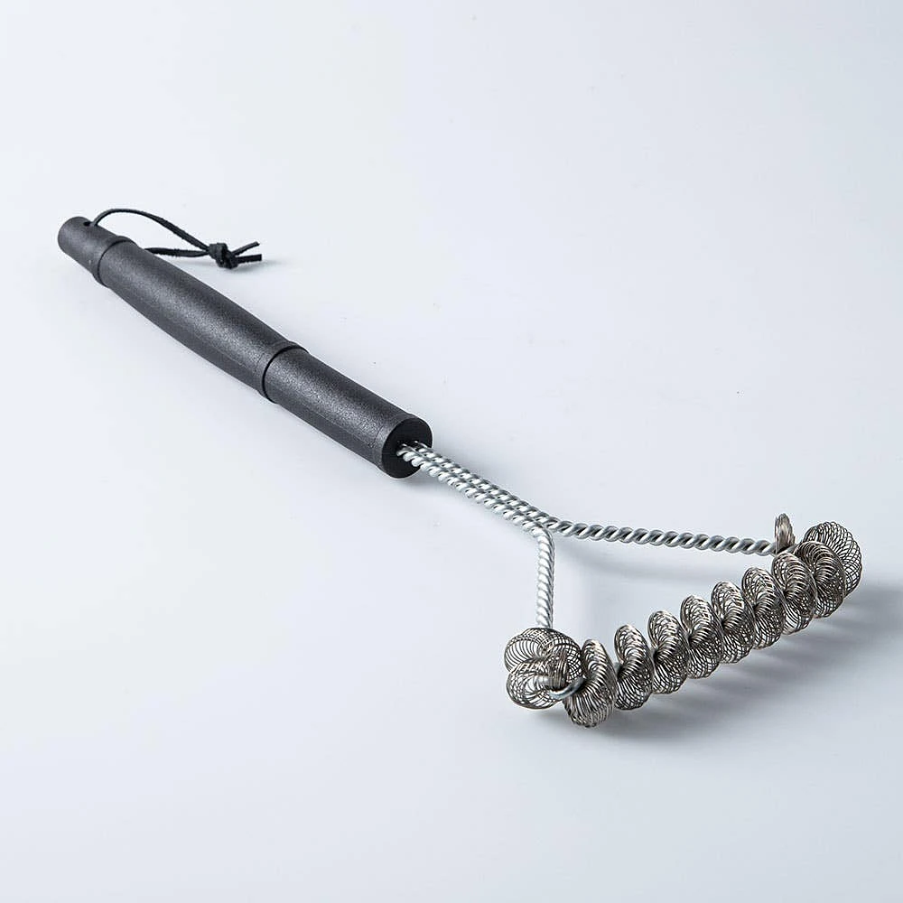 KSP Epicure Bbq Cleaning Brush Spiral Mesh (Black/Stainless Steel)
