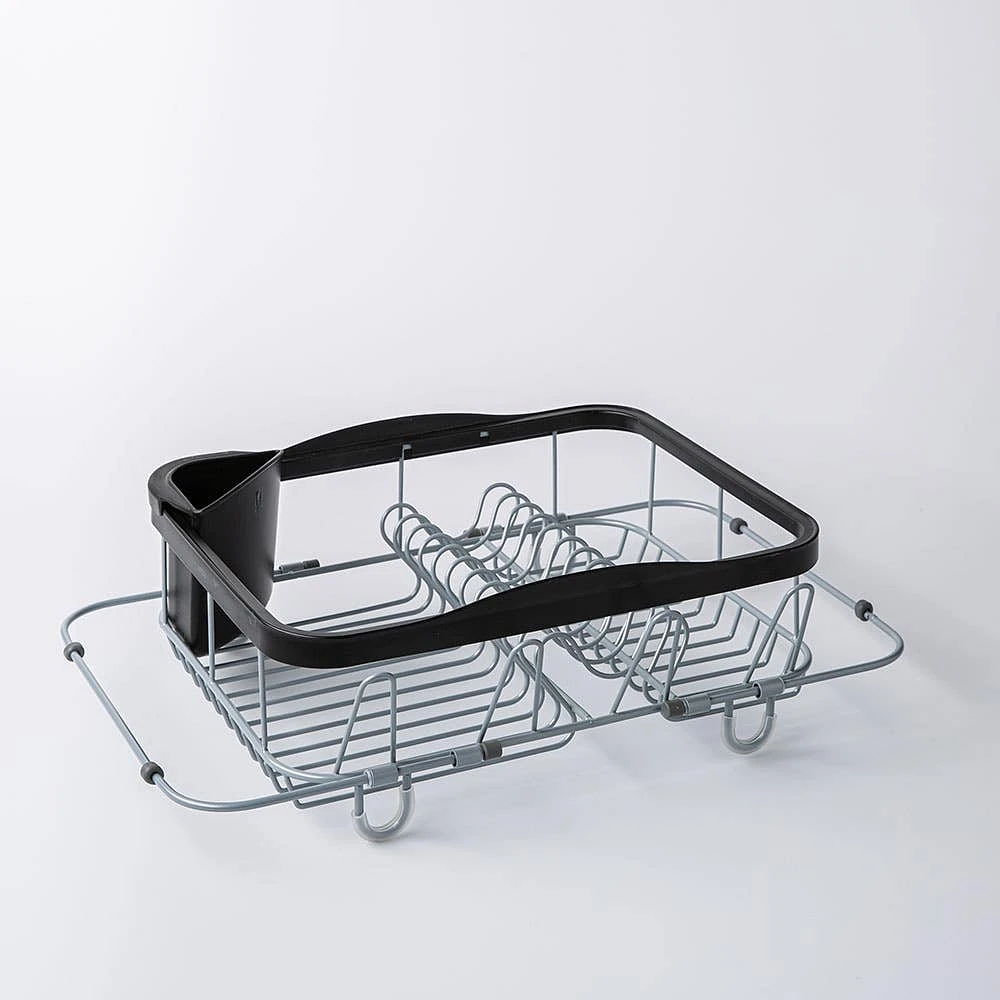 Umbra Sinkin In-Sink Dish Rack (Black/Nickel)