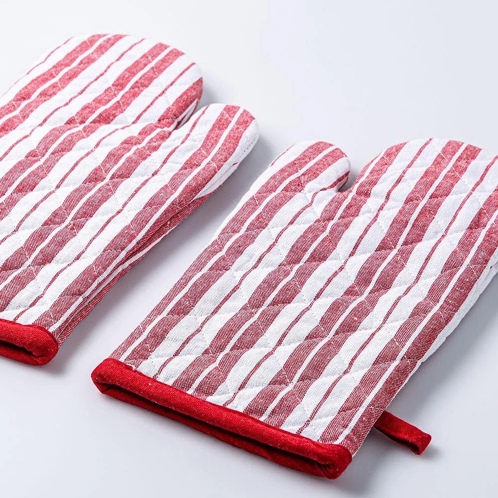 KSP Classic Stripe 100% Cotton Oven Mitt