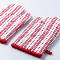 KSP Classic Stripe 100% Cotton Oven Mitt