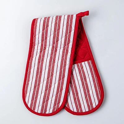 KSP Classic Stripe 100% Cotton Double Oven Mitt