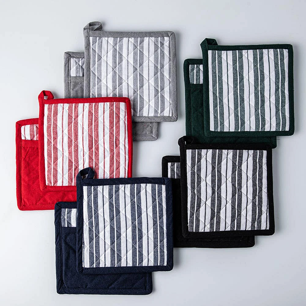 KSP Classic Stripe 100% Cotton Pot Holder