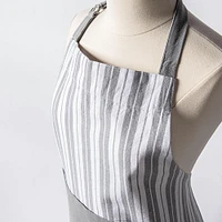 KSP Classic Stripe 100% Cotton Apron (Light Grey)