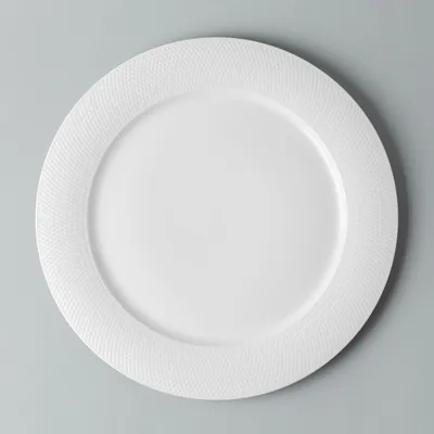 KSP A La Carte 'Diamond' Porcelain Dinner Plate