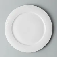 KSP A La Carte 'Diamond' Porcelain Dinner Plate