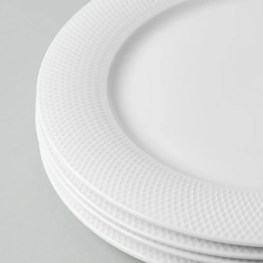 KSP A La Carte 'Diamond' Porcelain Side Plate