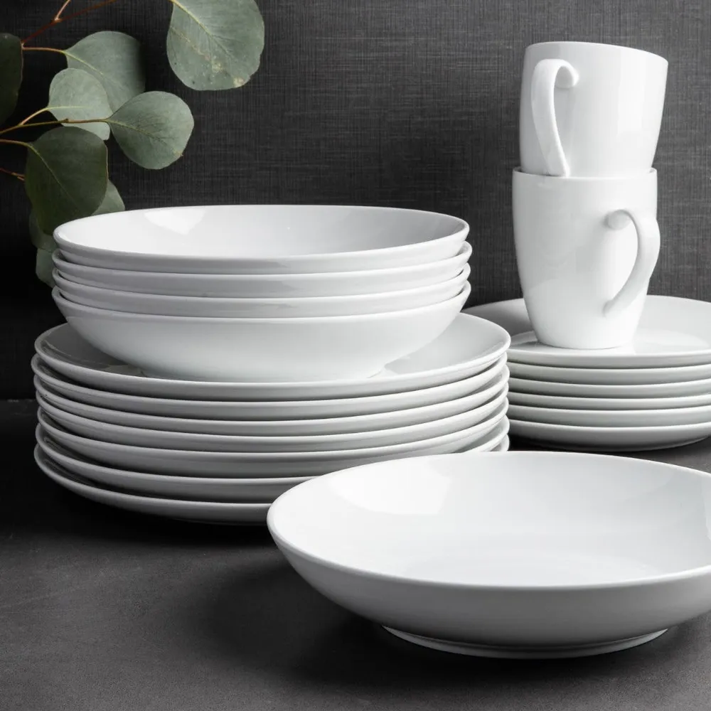 KSP A La Carte 'Ashford Coupe' Porcelain Dinner Plate