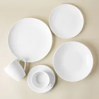 KSP A La Carte 'Ashford Coupe' Porcelain Dinner Plate