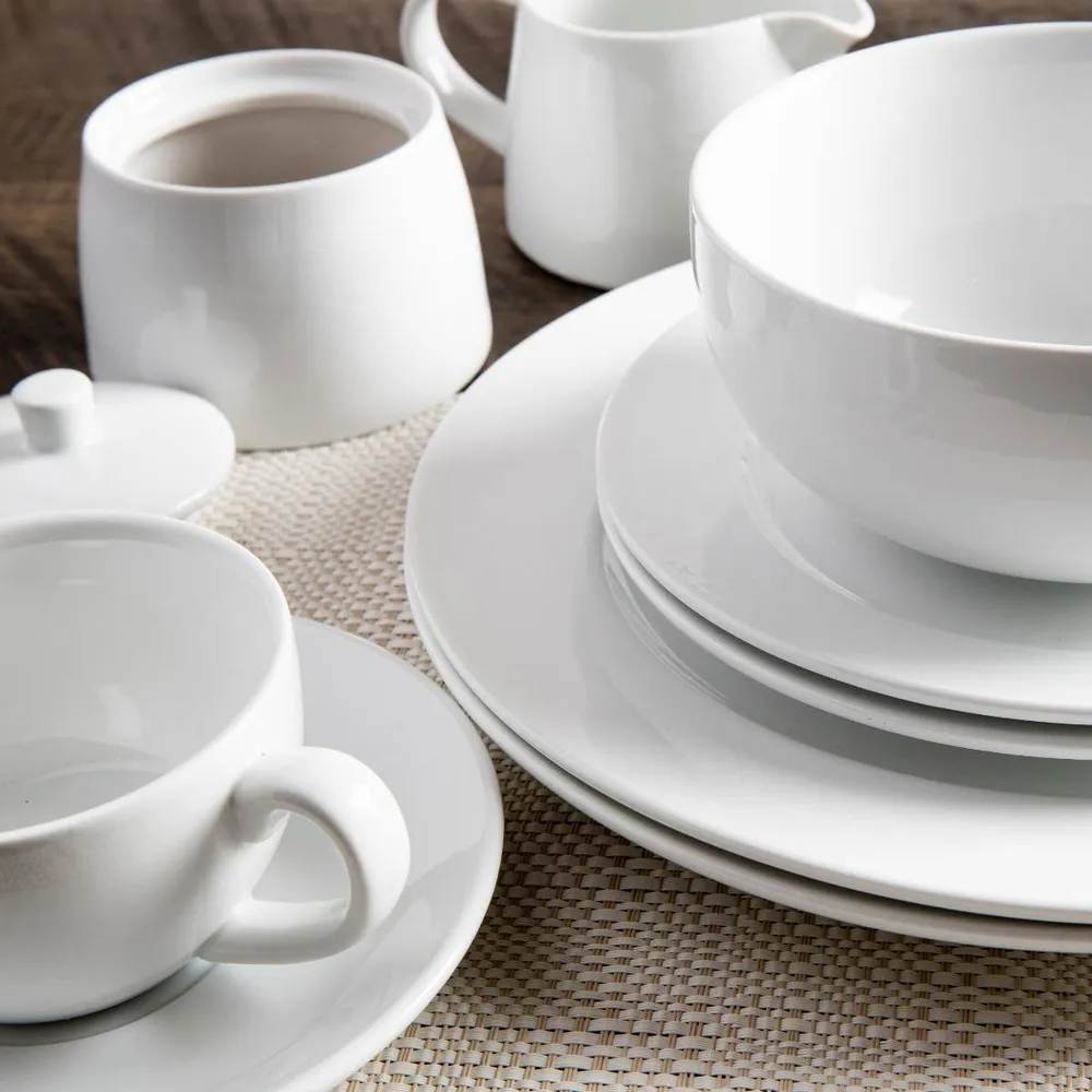 KSP A La Carte 'Oxford' Porcelain Espresso cup with Saucer