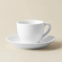 KSP A La Carte 'Oxford' Porcelain Espresso cup with Saucer