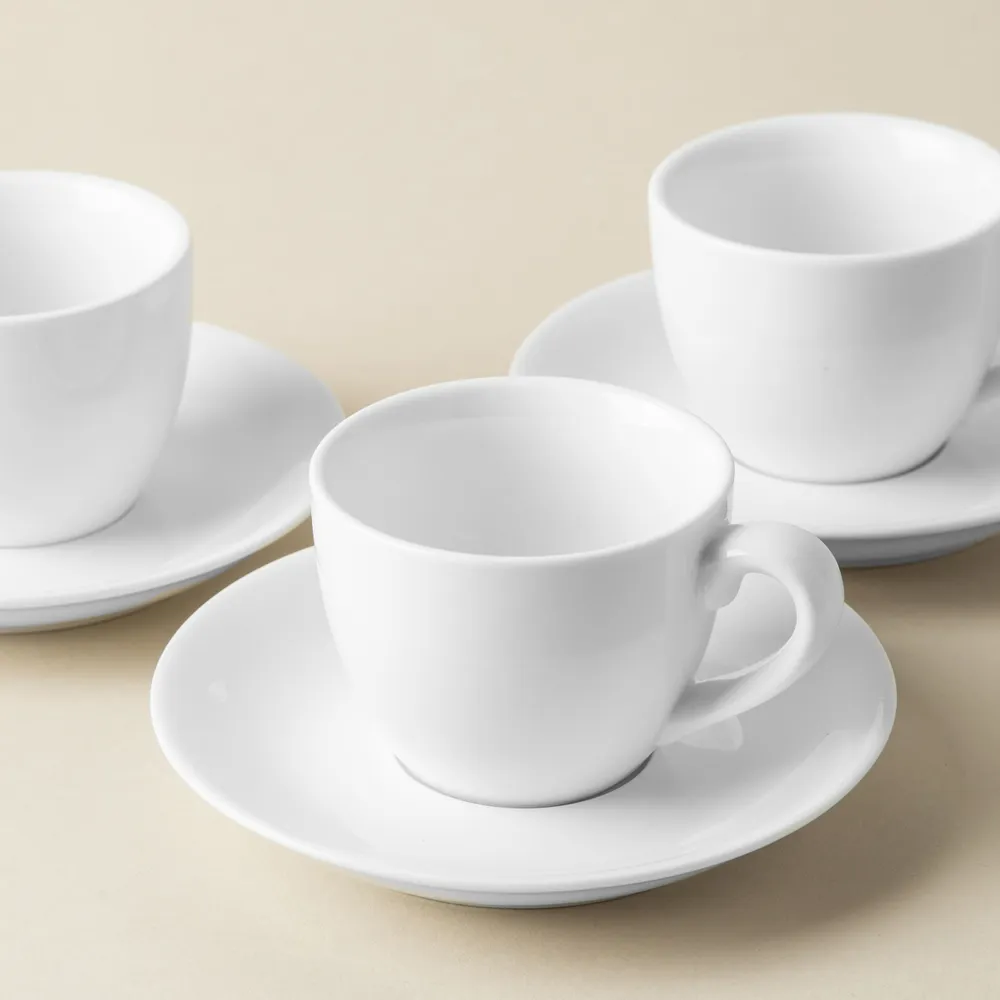 KSP A La Carte 'Oxford' Porcelain Espresso cup with Saucer