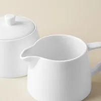 KSP A La Carte 'Oxford' Porcelain Cream & Sugar - Set of 2