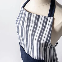 KSP Classic Stripe 100% Cotton Apron (Navy)