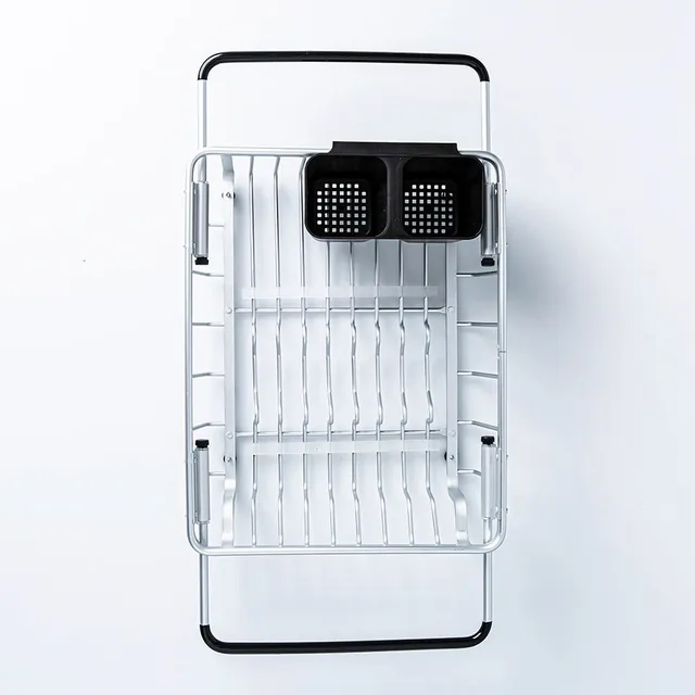 KSP Avanti Dish Rack with Tray (Aluminum)