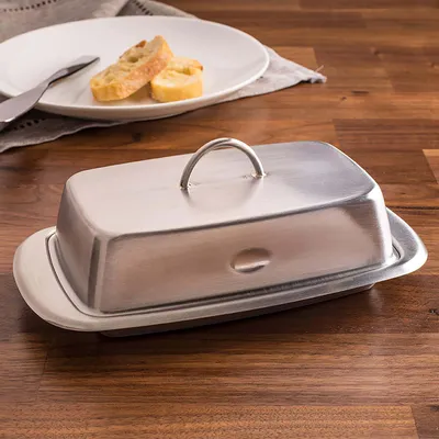 KSP Classic Butter Dish with Lid (Stainless Steel)