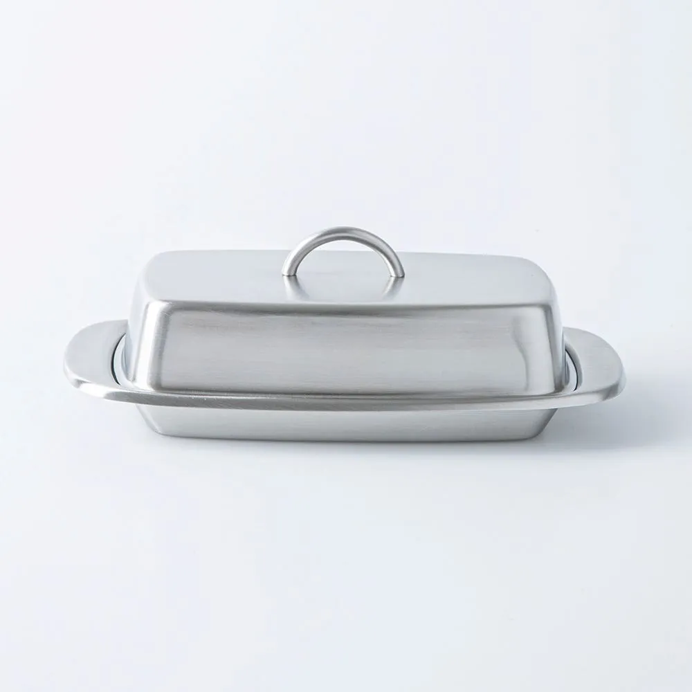 KSP Classic Butter Dish with Lid (Stainless Steel)