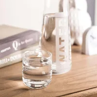 KSP Hydrate Water Carafe with Glass (Clear)