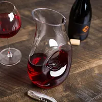 KSP Barossa Glass Wine Carafe with Hole (Clear)