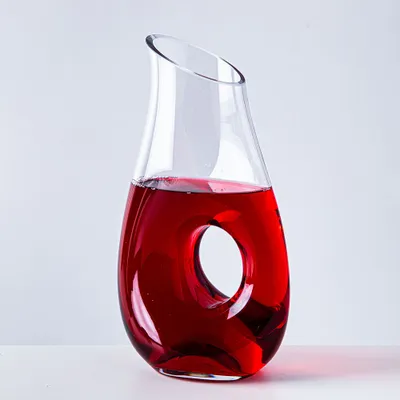 KSP Barossa Glass Wine Carafe with Hole (Clear)