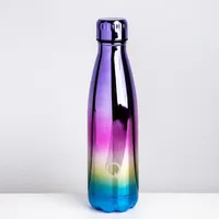 KSP Quench 'Unicorn' 500ml Double-Wall Water Bottle (Multi Colour)